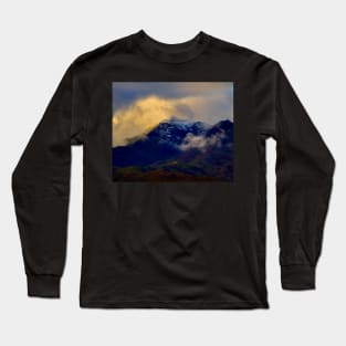 SNOWDON LAST LIGHT FIRST SNOW Long Sleeve T-Shirt